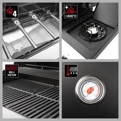 Gratar pe gaz Landmann GrillChef 4.1 01766 (Black) Thumb
