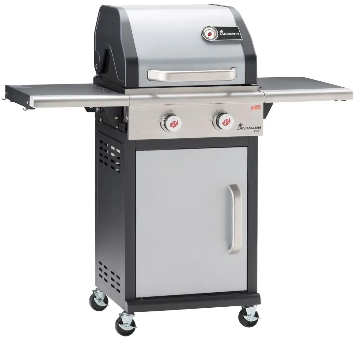 Gratar pe gaz Landmann Triton PTS 2.0 (Black/Inox)