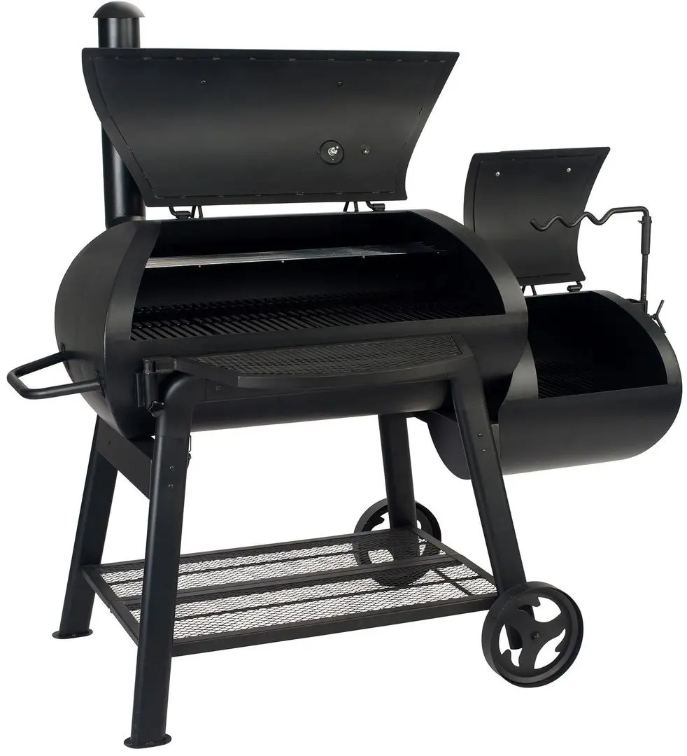 Gratar cu afumatoare Landmann Vinson 500 (Black)