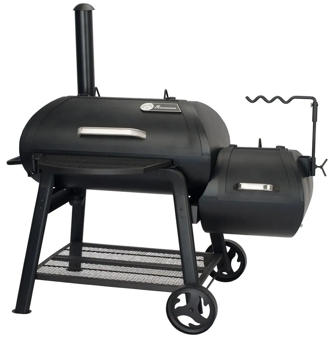 Gratar cu afumatoare Landmann Vinson 500 (Black)