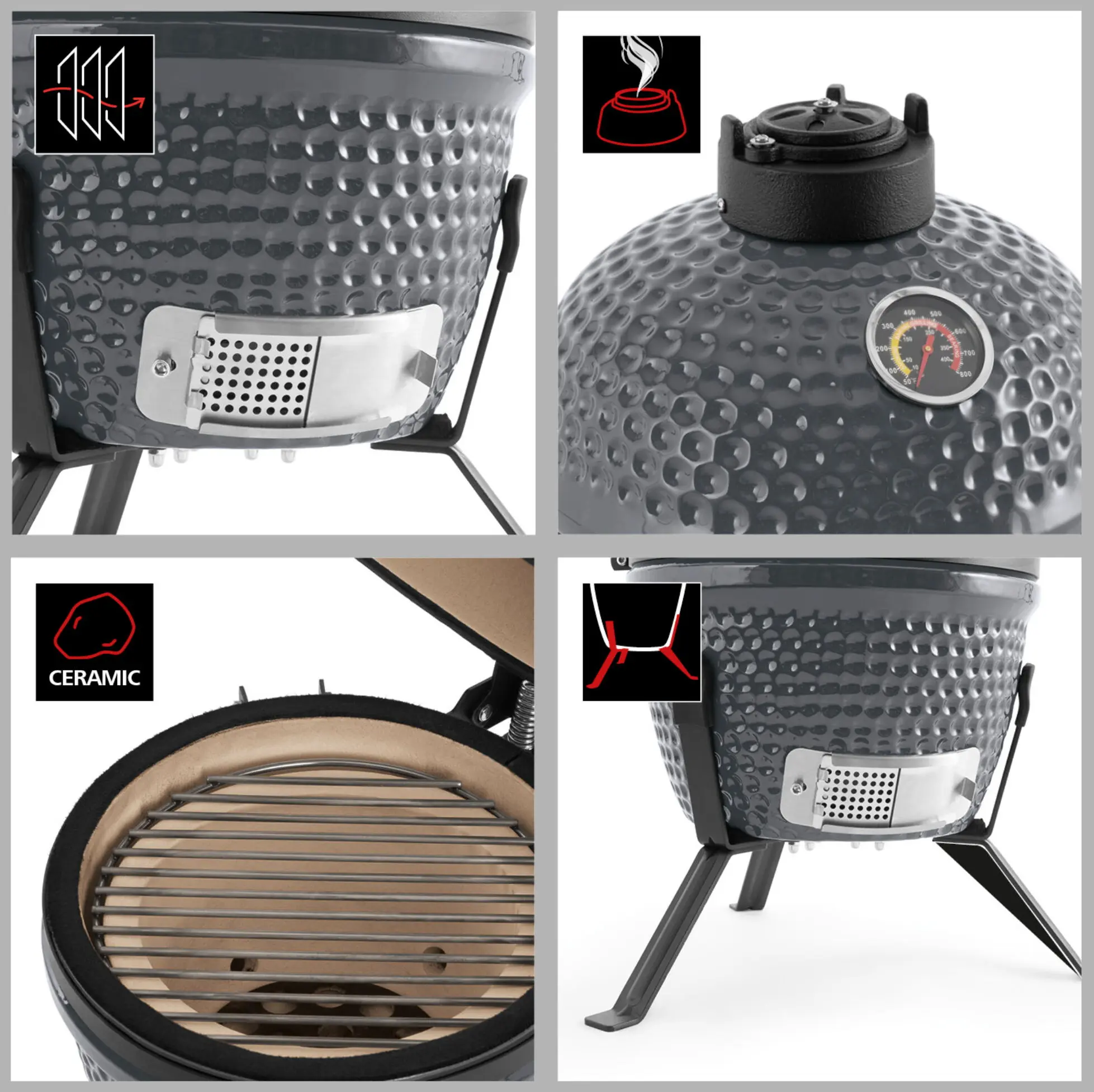 Grill Landmann Kamado (Black) - 2