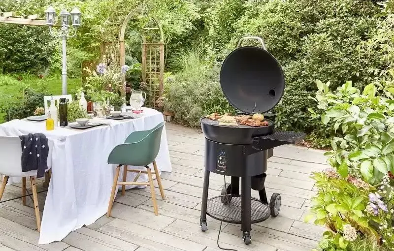 Grătar peletă Landmann Kettle 13140 (Black)