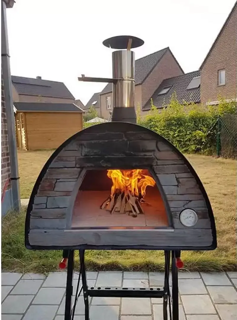 Cuptor pentru pizza Authentic Pizza Ovens Maximus Prime Arena (Black) - 7