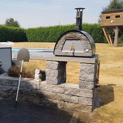 Cuptor pentru pizza Authentic Pizza Ovens Maximus Prime Arena (Black) Thumb