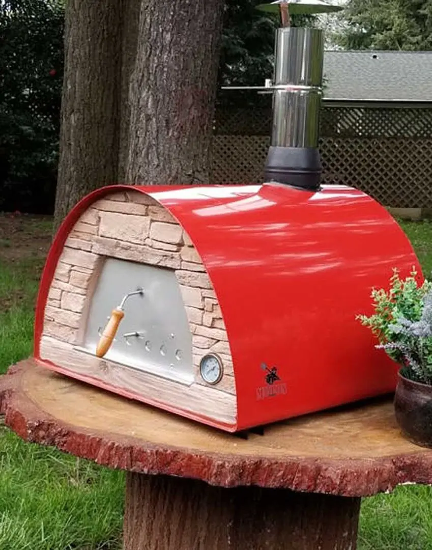 Cuptor pentru pizza Authentic Pizza Ovens Maximus Prime Arena (Red) - 2