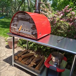 Cuptor pentru pizza Authentic Pizza Ovens Maximus Prime (Red) Thumb