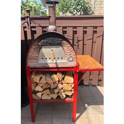 Cuptor pentru pizza Authentic Pizza Ovens Maximus Prime (Red) Thumb