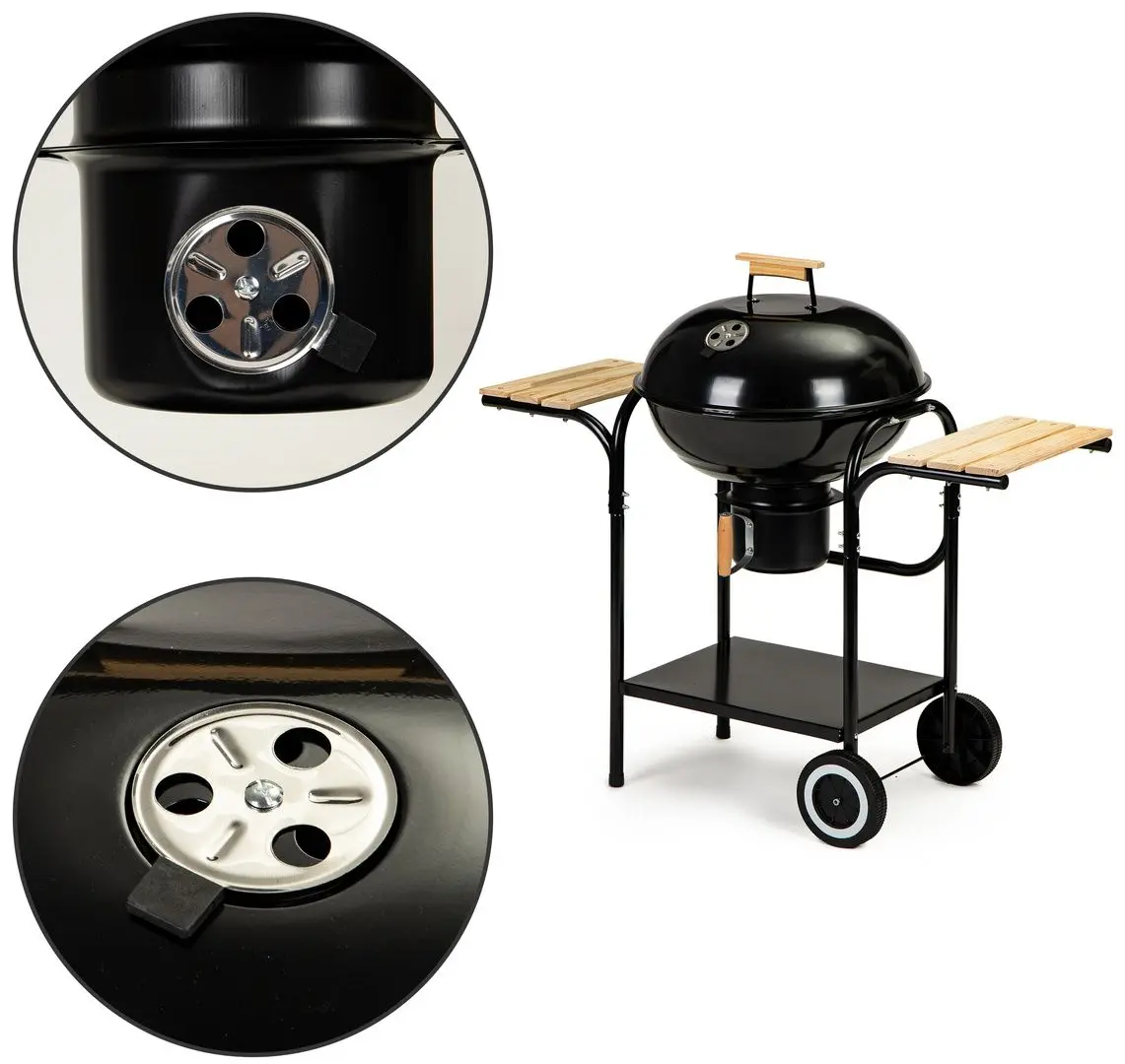 Gratar Modern Home A-K18T (Black/Wood)