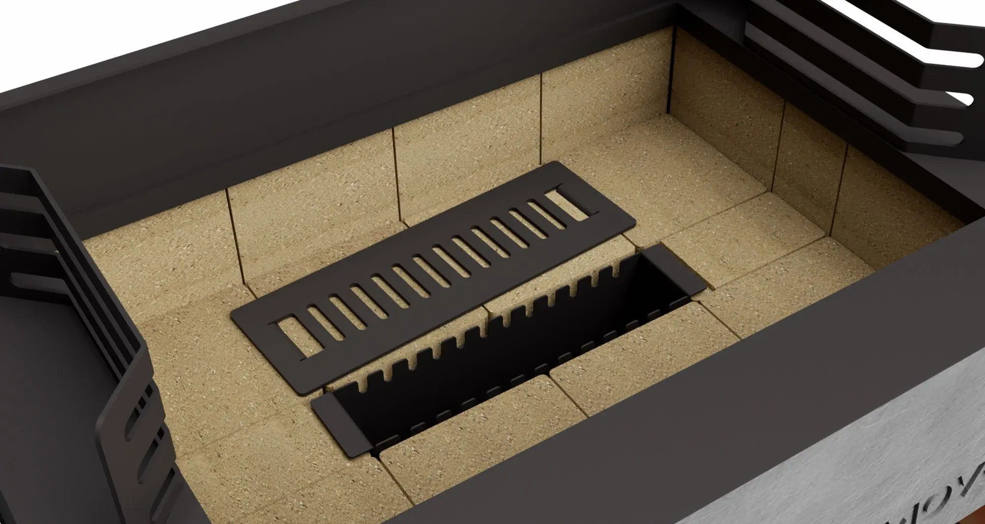 Gratar Movelar Lima M00337 (Grey/Orange) - 4