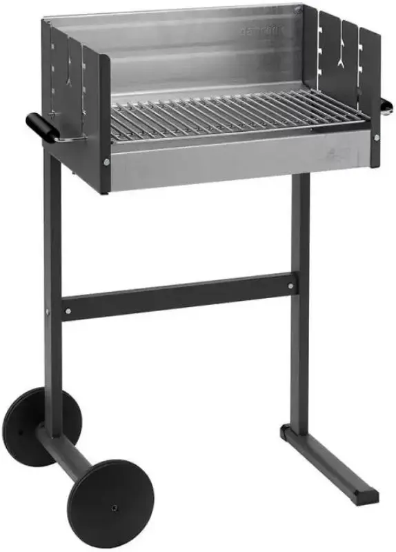 Gratar cu carbuni Mr. Gardener Nevada (Silver/Black)