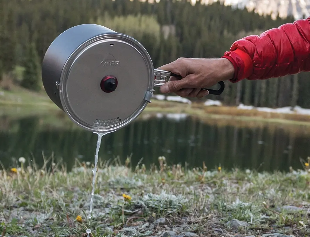 Cratita turistica MSR WindBurner Sauce Pot CV2 (Inox)