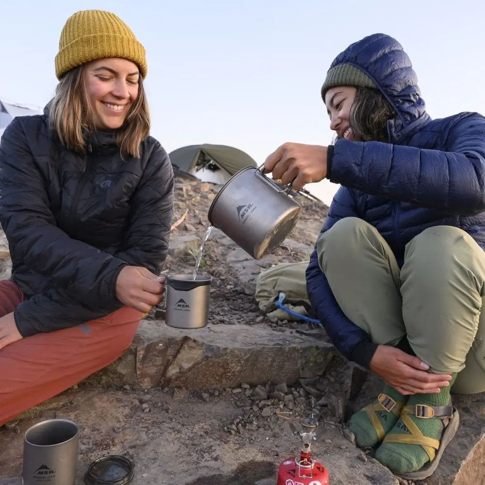 Fierbator turistic MSR Titan (Inox) - 4