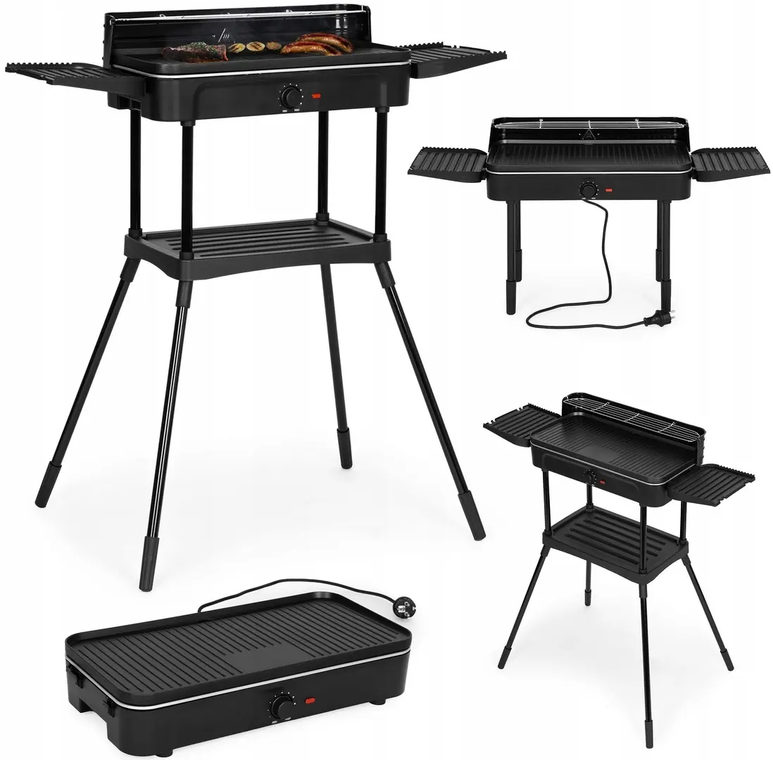 Электрический гриль MultiGarden BQ231-SWGF (Black)