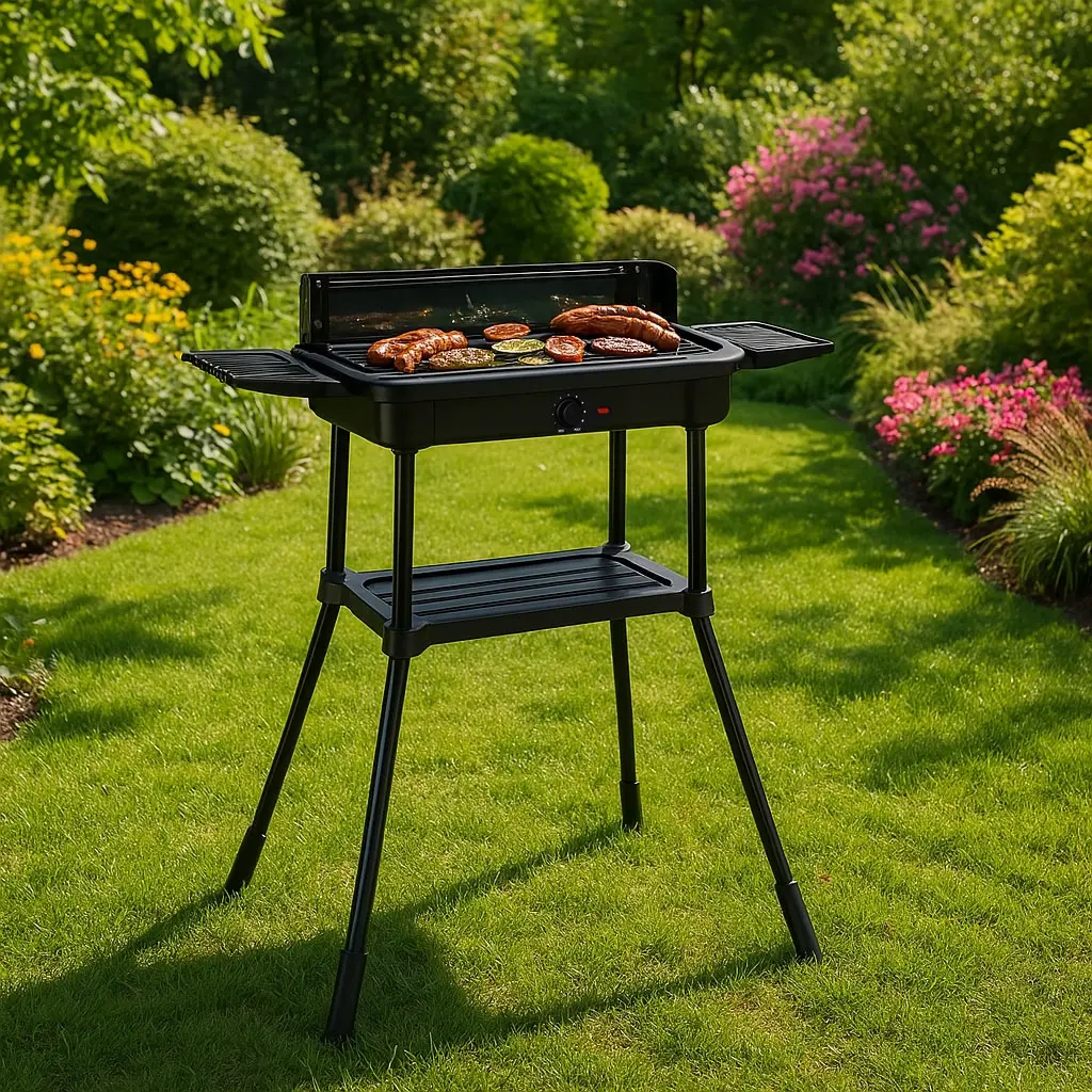 Электрический гриль MultiGarden BQ231-SWGF (Black)