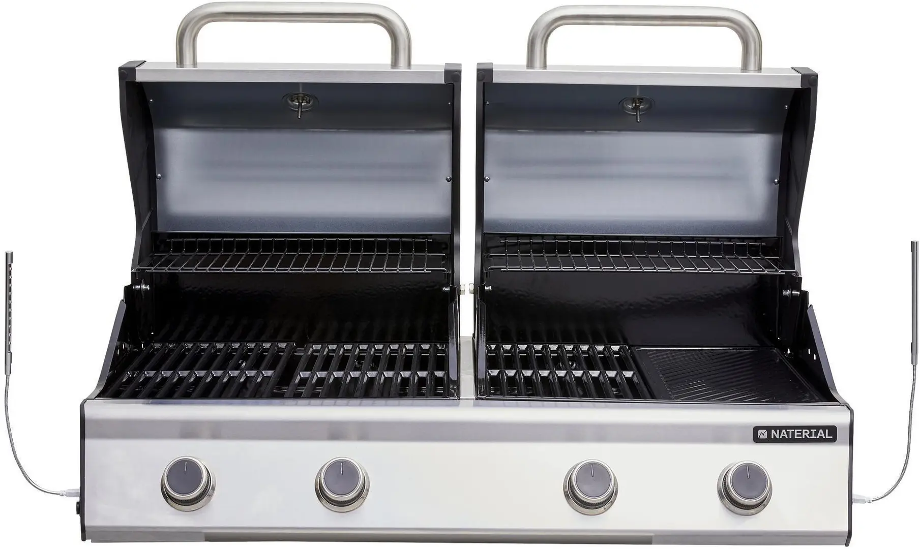 Grill pe gaz Naterial 11844455 (Inox)