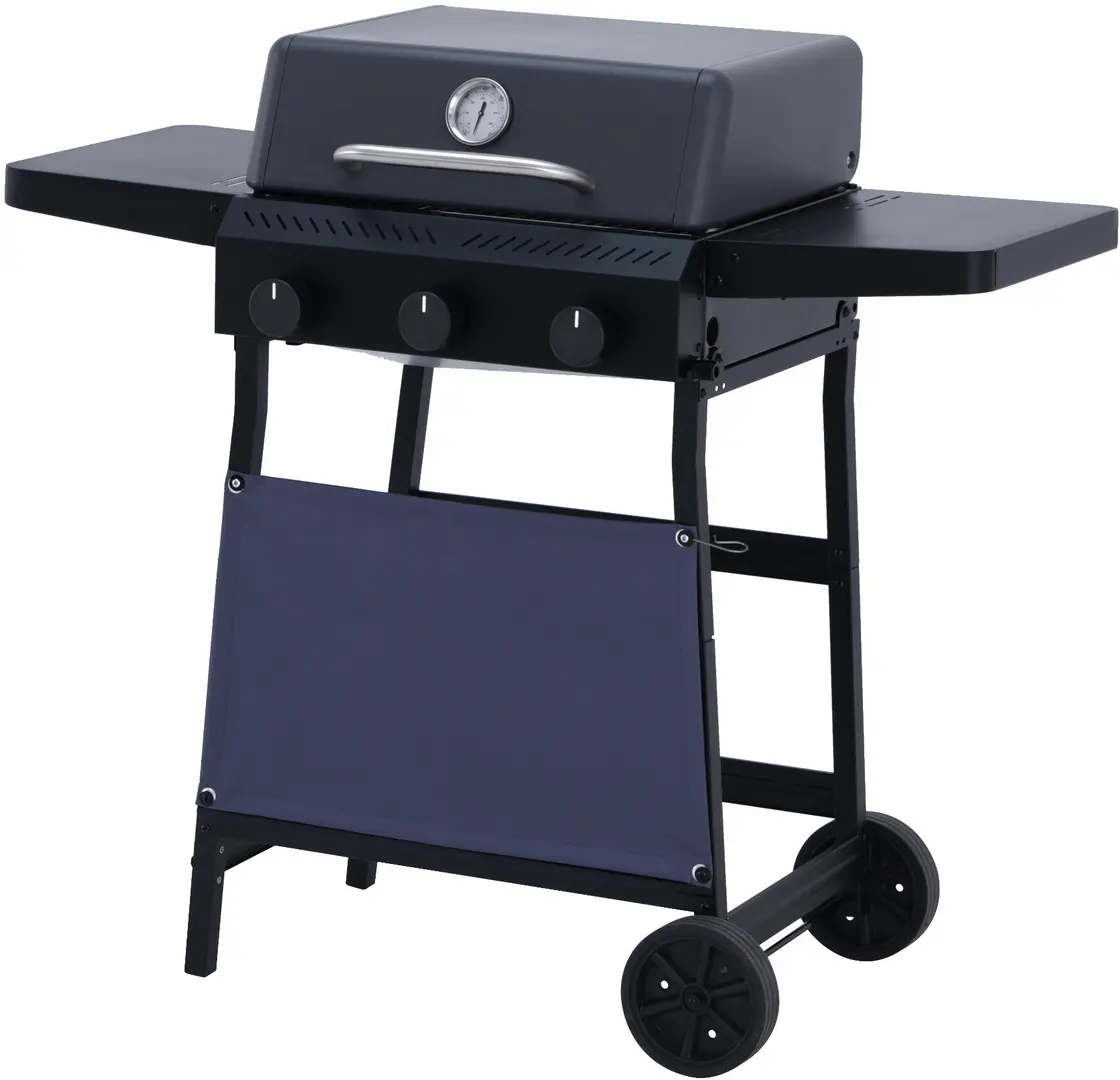Grill pe gaz Naterial A300 (Black)