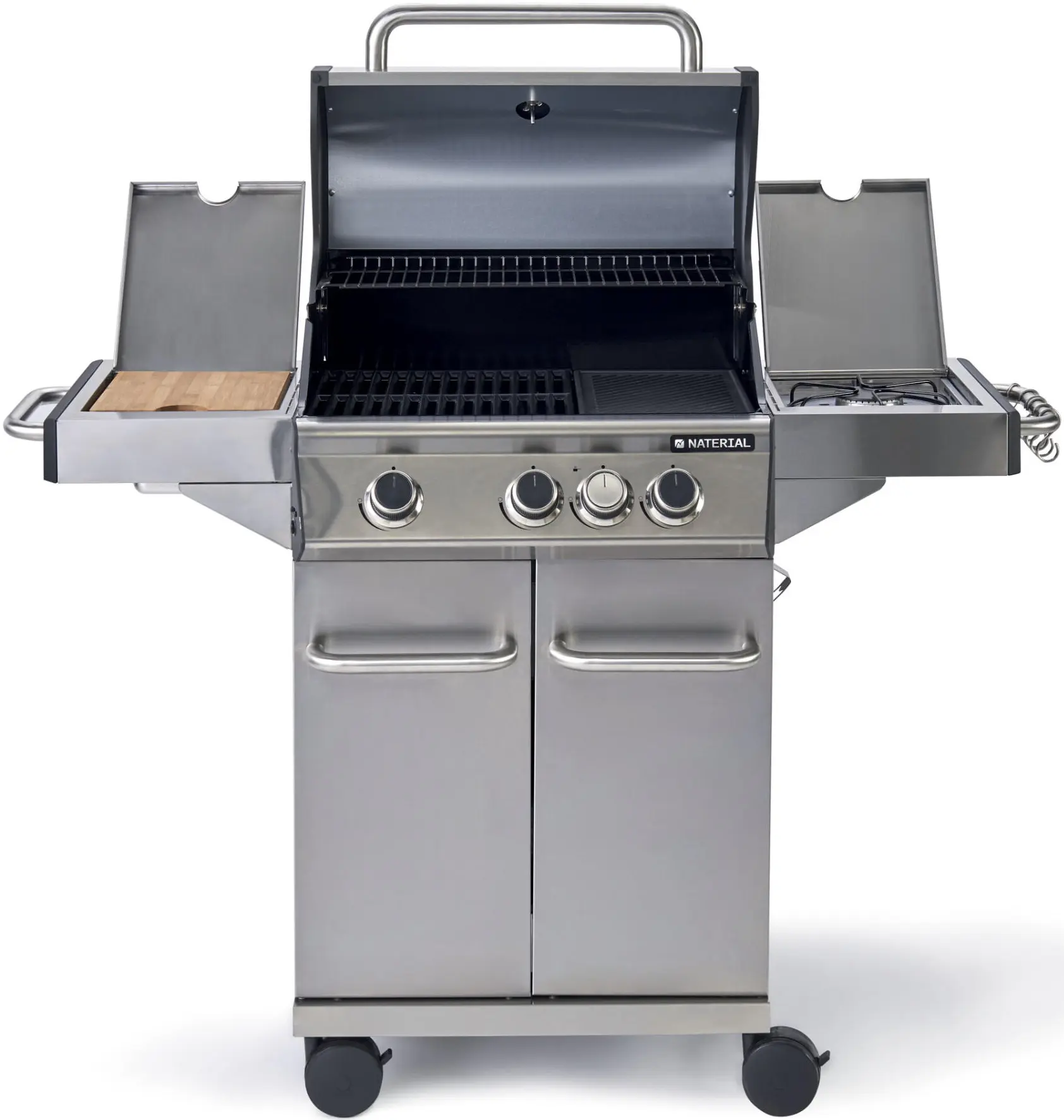 Grill pe gaz Naterial Hudson 11403035 (Inox) - 2