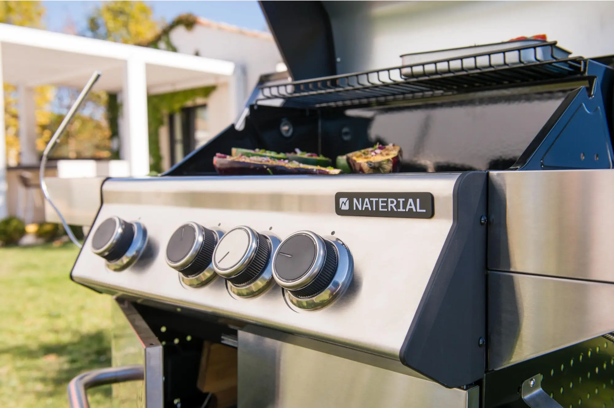 Grill pe gaz Naterial Hudson 11403035 (Inox) - 7