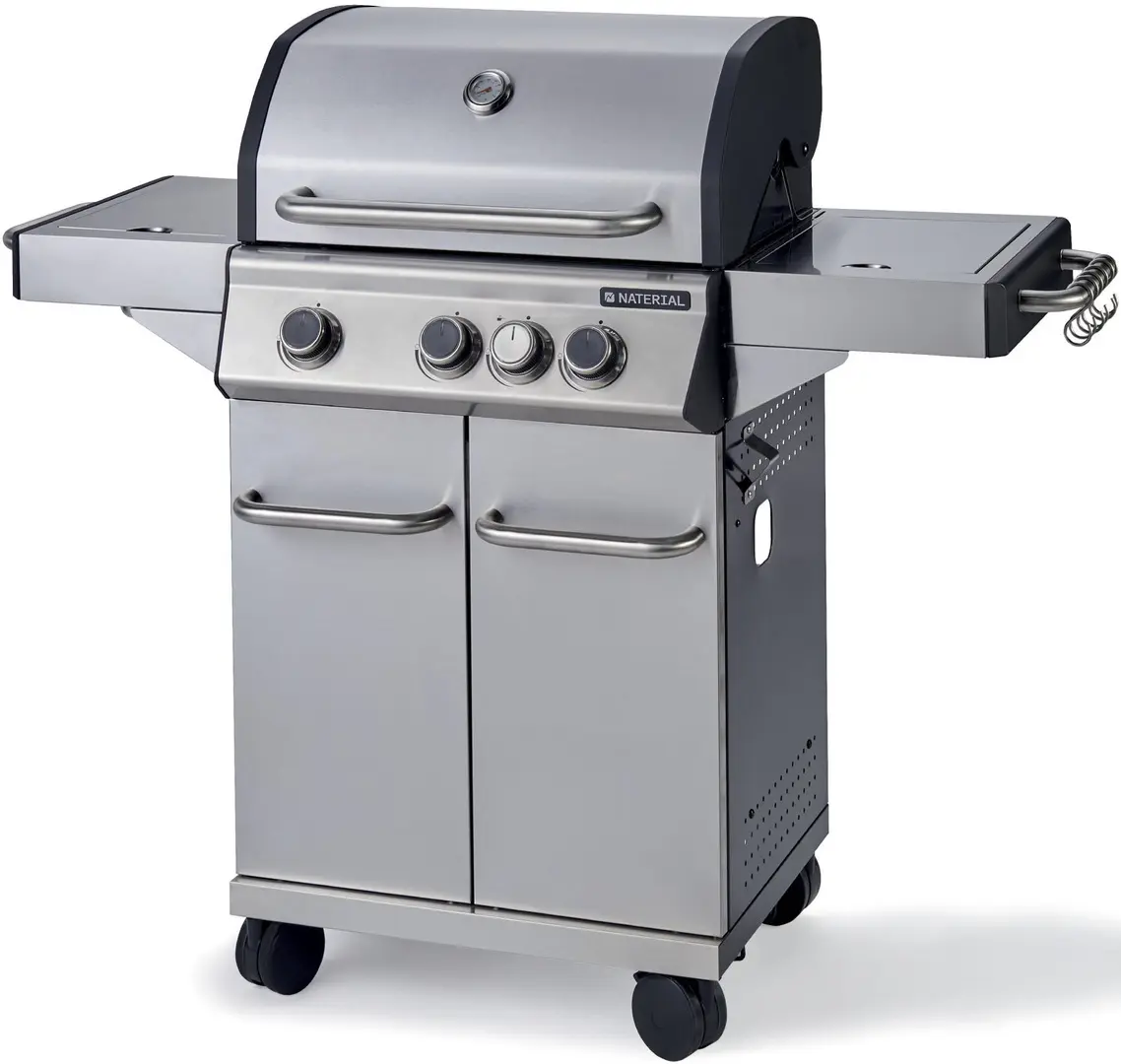Grill pe gaz Naterial Hudson 11403035 (Inox)