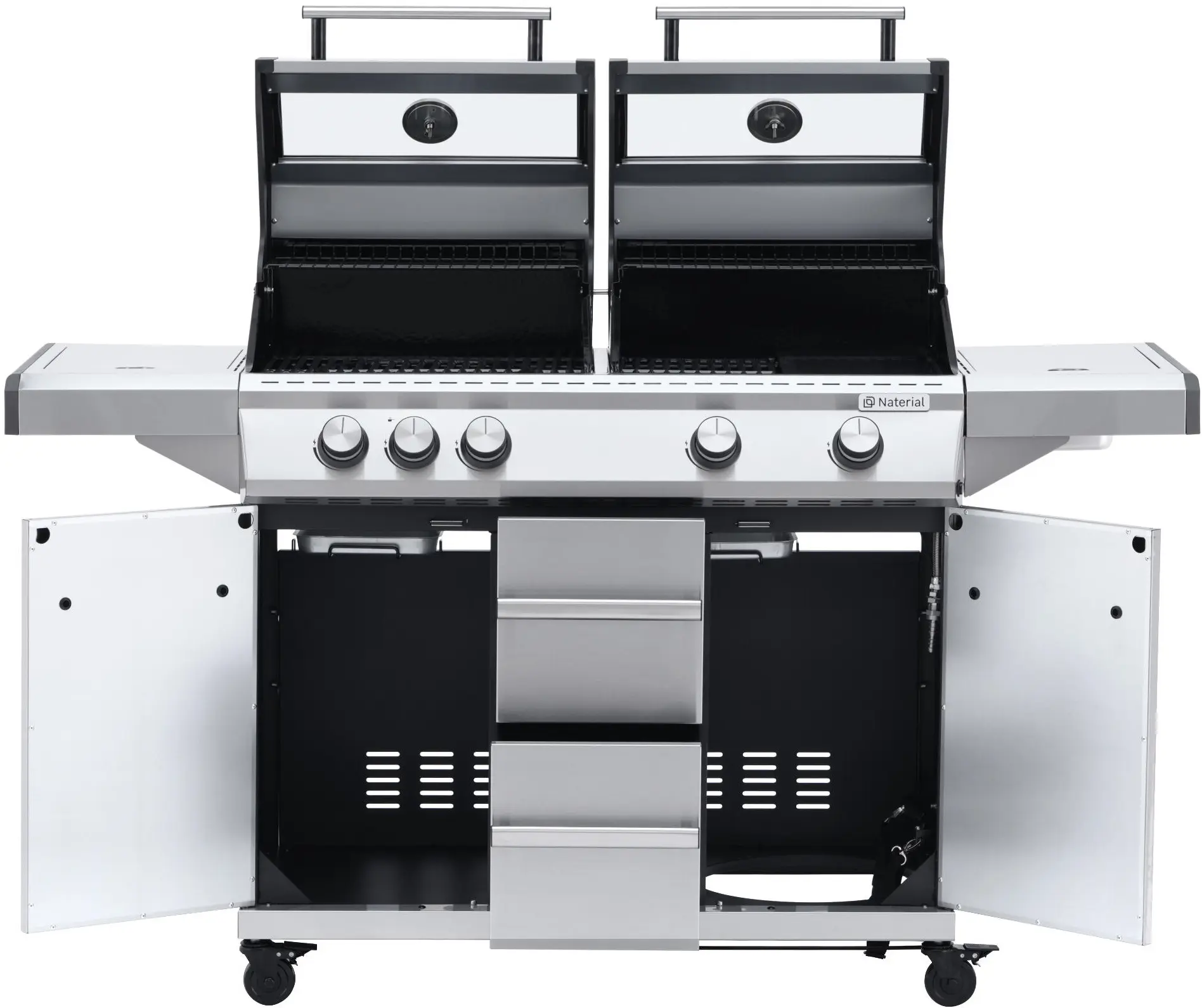 Газовый гриль Naterial Hudson II 12219760 (Inox) - 3