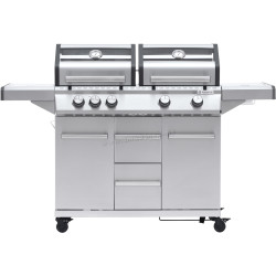 Газовый гриль Naterial Hudson II 12219760 (Inox)