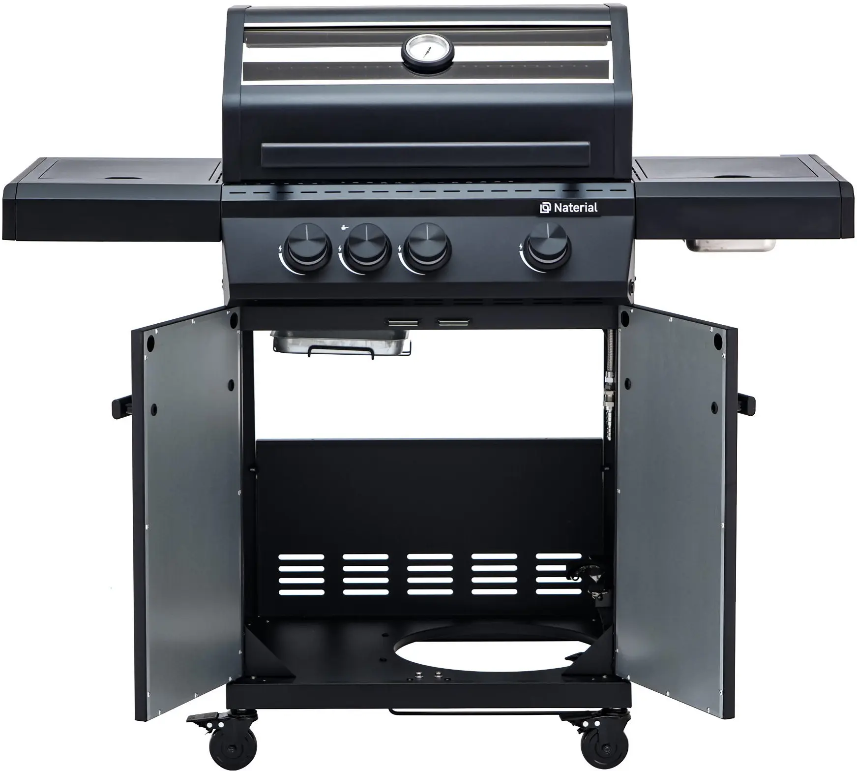 Grill pe gaz Naterial Hudson II (Black) - 3
