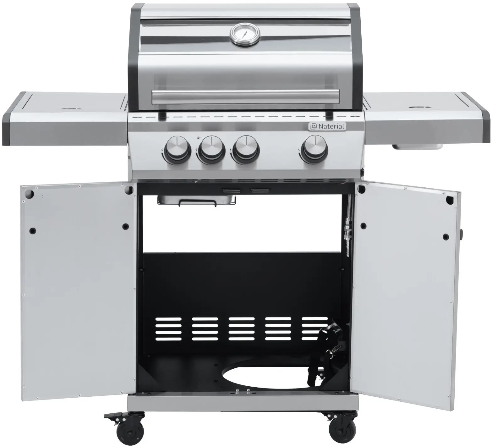 Grill pe gaz Naterial Hudson II (Inox) - 2