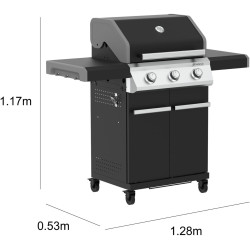 Grill pe gaz Naterial Kenton 12113206 (Black) Thumb