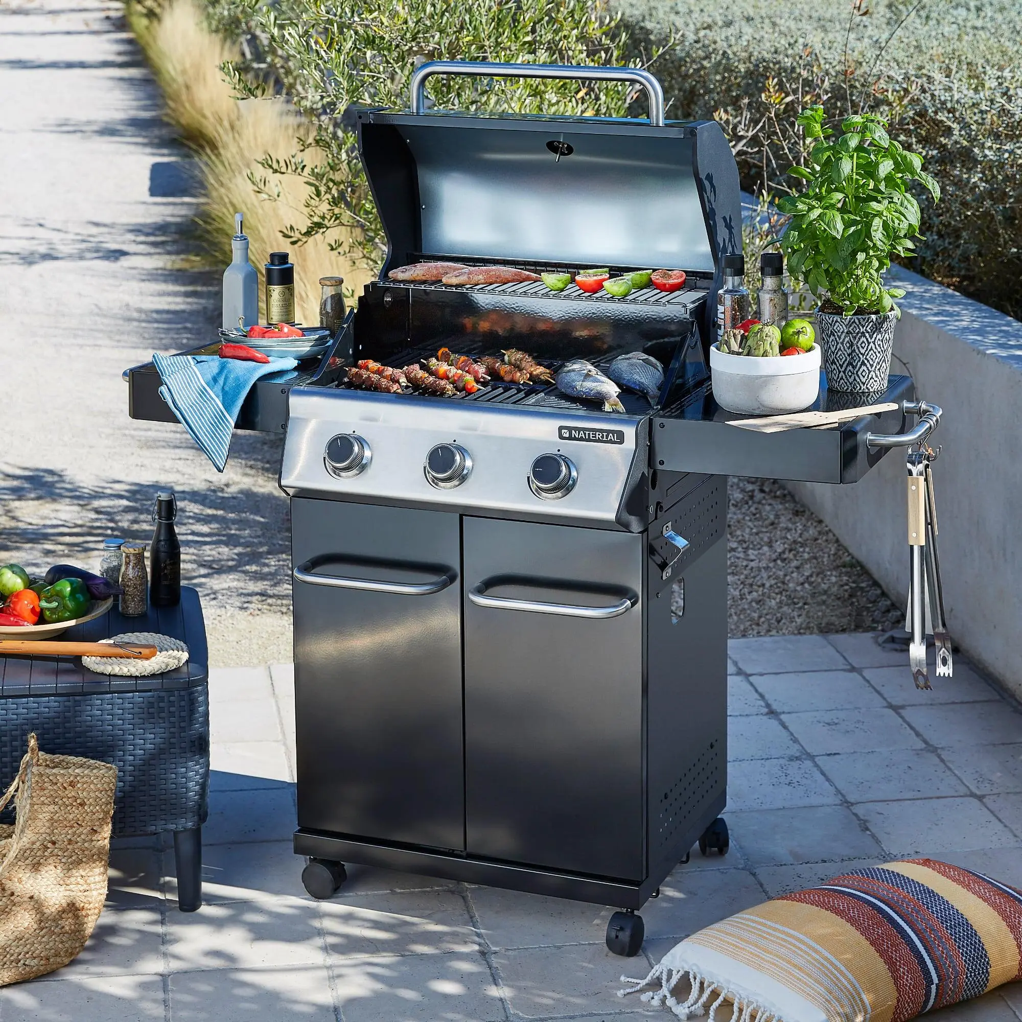 Grill pe gaz Naterial Kenton (Black) - 7