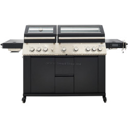 Grill pe gaz Naterial Upsilon (Black)