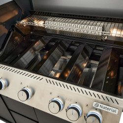 Grill pe gaz Naterial Upsilon (Black) Thumb