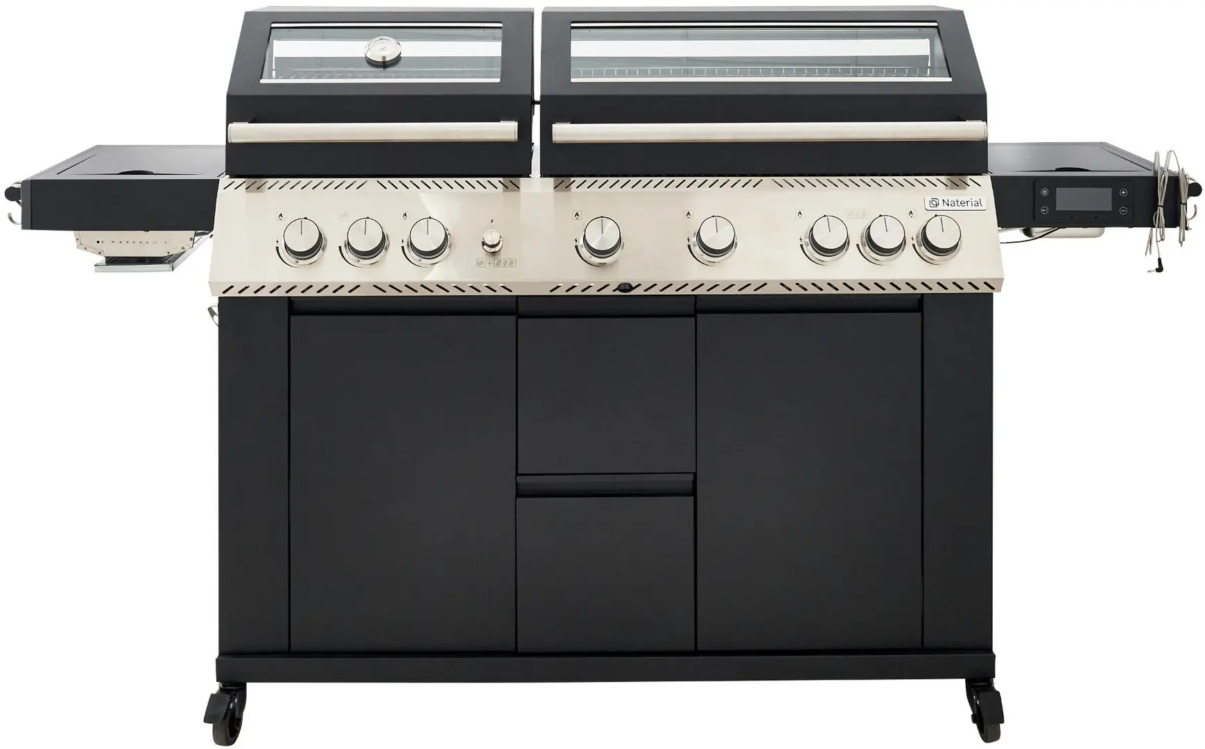 Grill pe gaz Naterial Upsilon (Black)