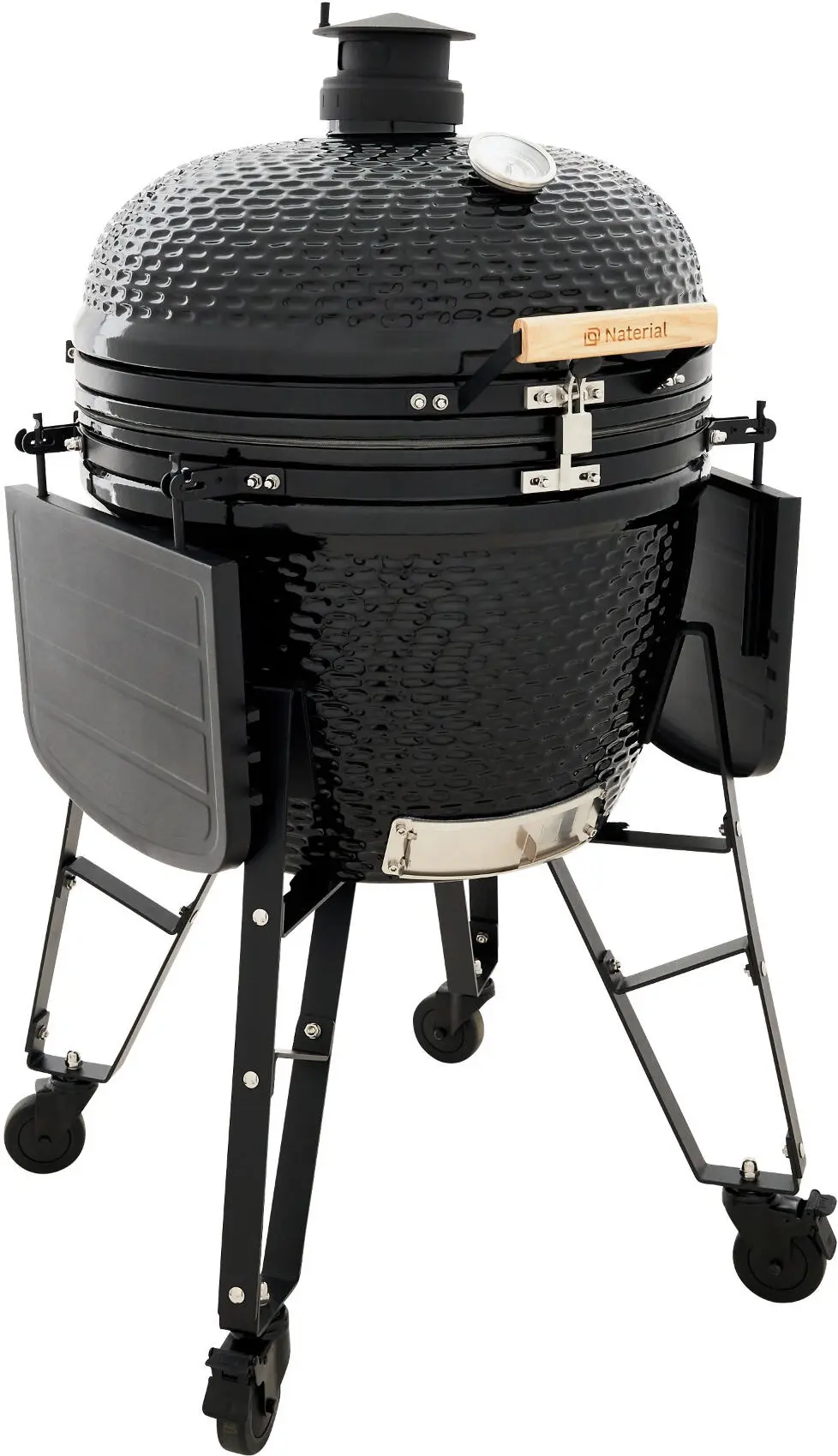 Gratar cu afumatoare Naterial Kamado (Black) - 3
