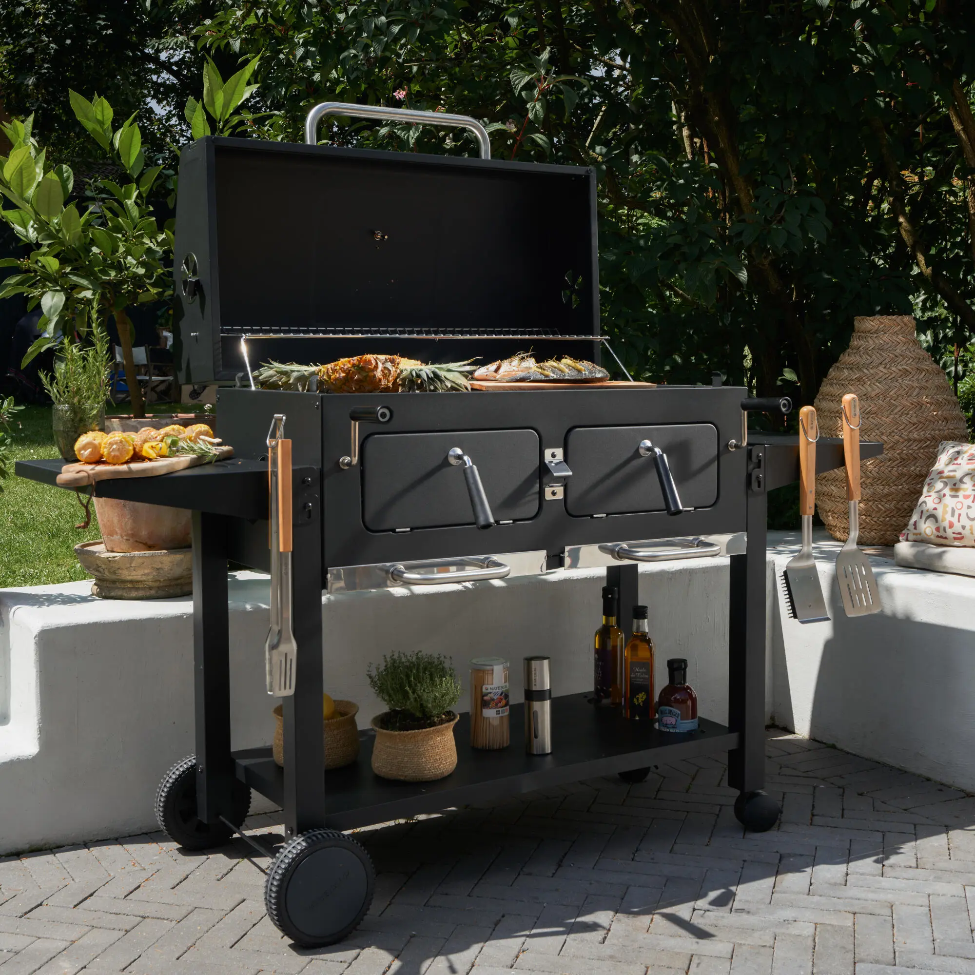 Grill Naterial Centaurus King Size (Black) - 7
