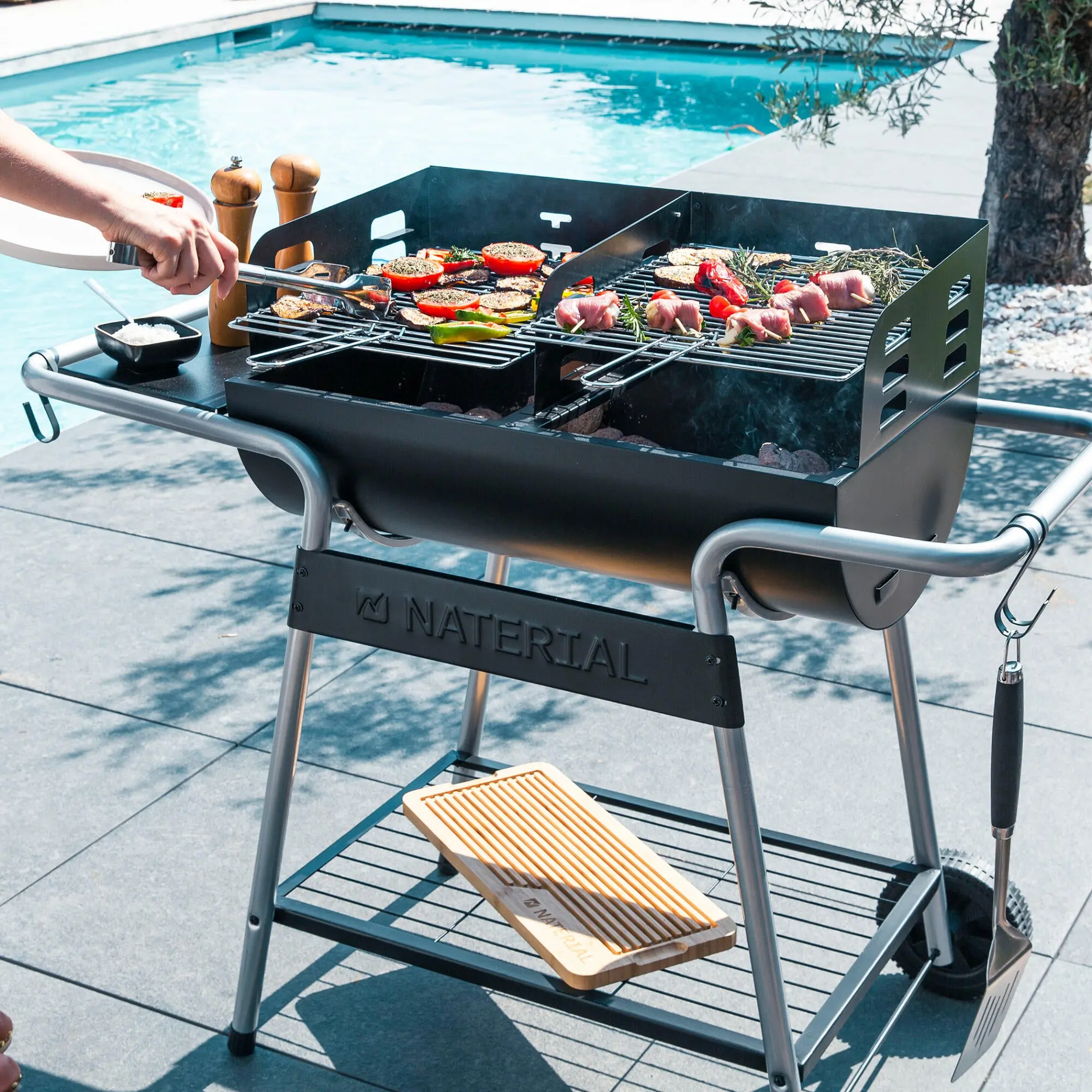 Grill Naterial Icarus Alpha II (Black/Inox) - 7