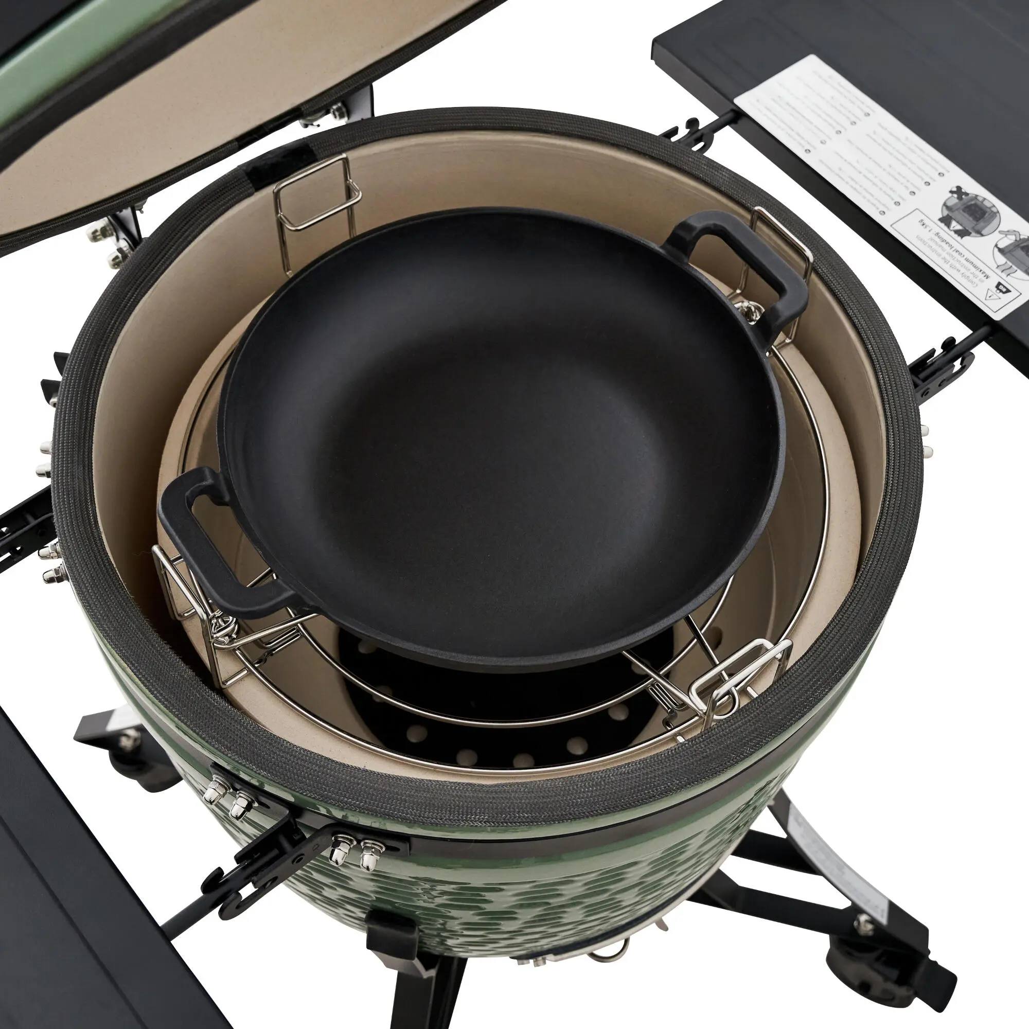 Grill Naterial Kamado 12114004 (Green) - 3