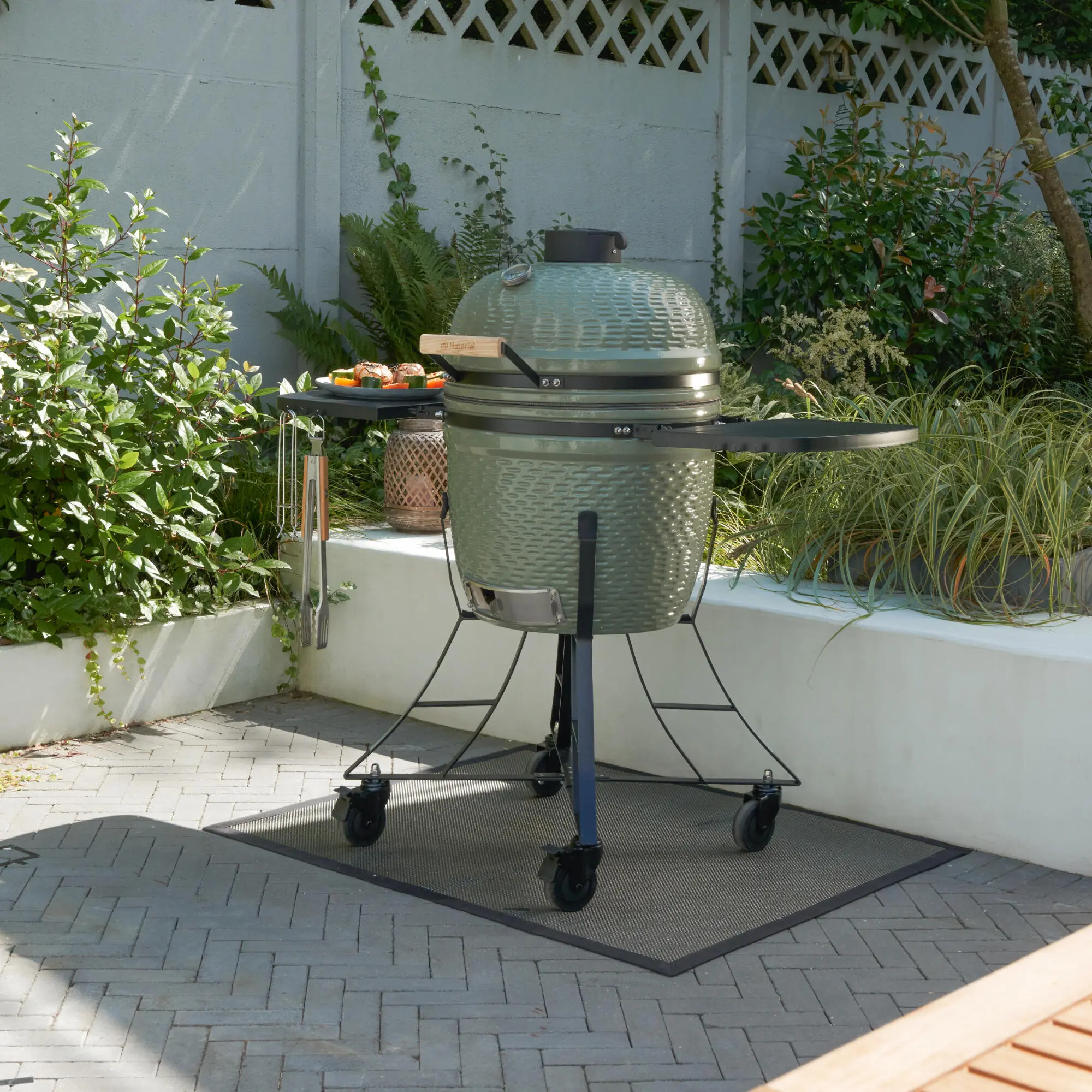Grill Naterial Kamado 12114004 (Green) - 8
