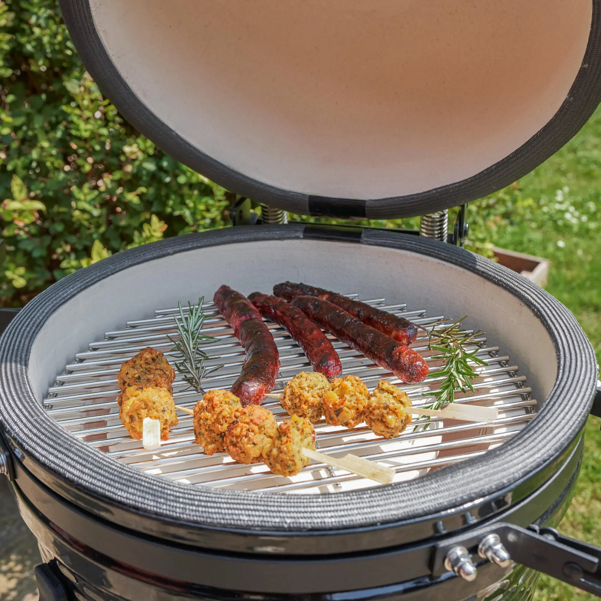 Grill Naterial Kamado 12114011 (Black) - 8