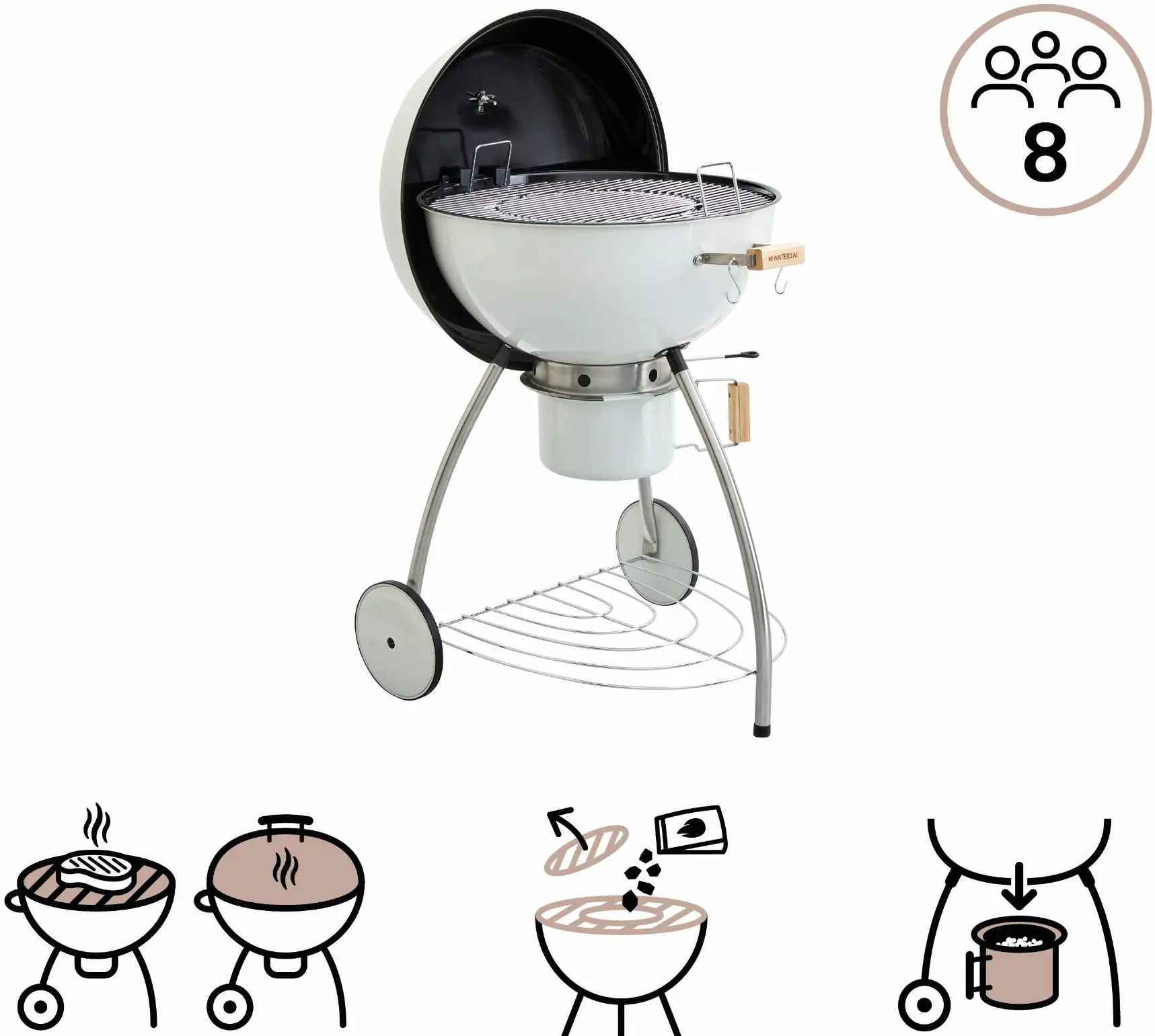 Grill Naterial Phoenix Beta II (Beige) - 7