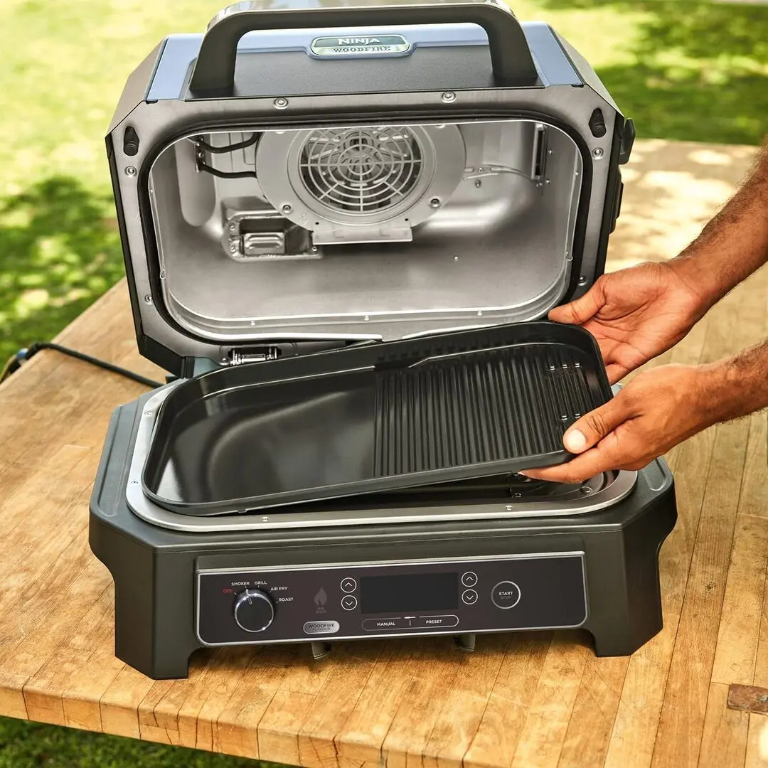 Gratar de afumat electric Ninja Woodfire Pro XL OG850EU (Black) - 9