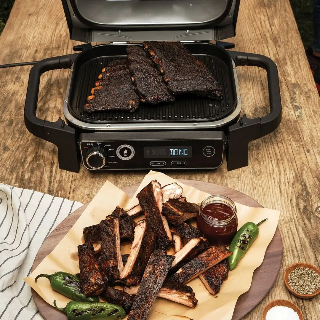 Гриль-коптильня Ninja OG701EU (Black/Grey) - 5