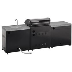 Уличная кухня с газовым грилем Grandhall SK0GK-01 + Maxim G5IB (Grey/Black) Thumb