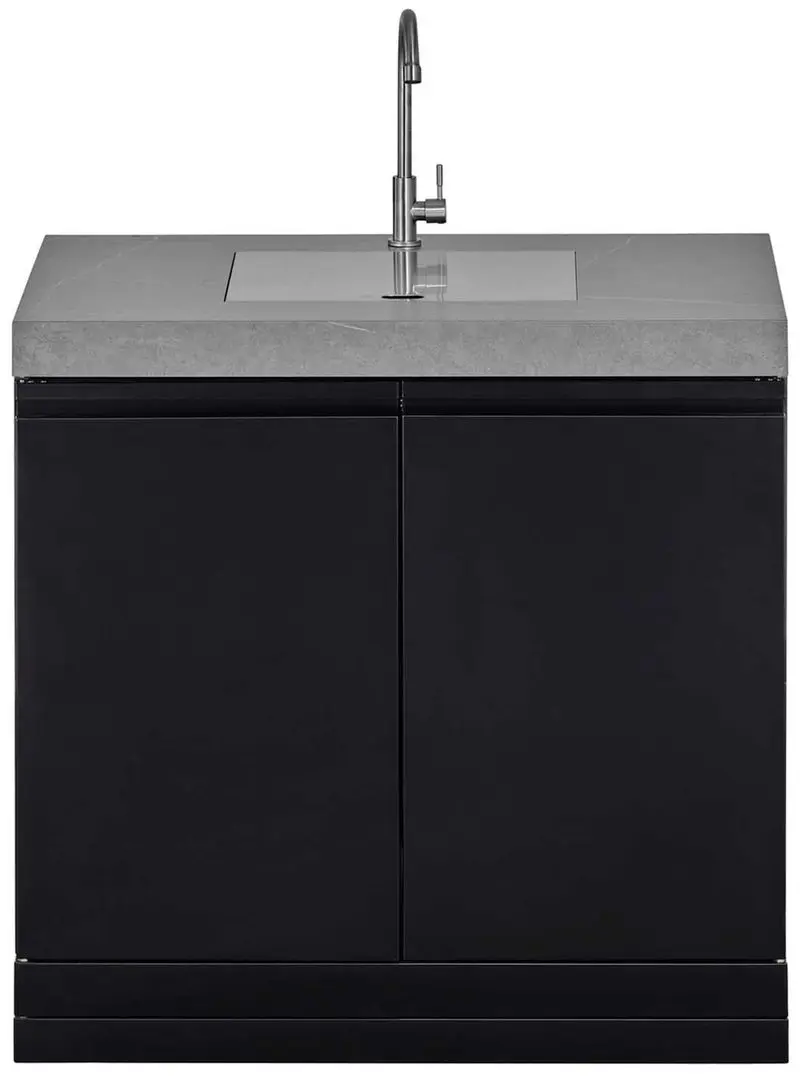 Уличная кухня с газовым грилем Grandhall SK0GK-01 + Maxim G5IB (Grey/Black) - 3