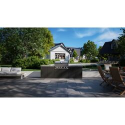 Уличная кухня с газовым грилем Grandhall SK0GK-01 + Maxim G5IB (Grey/Black) Thumb