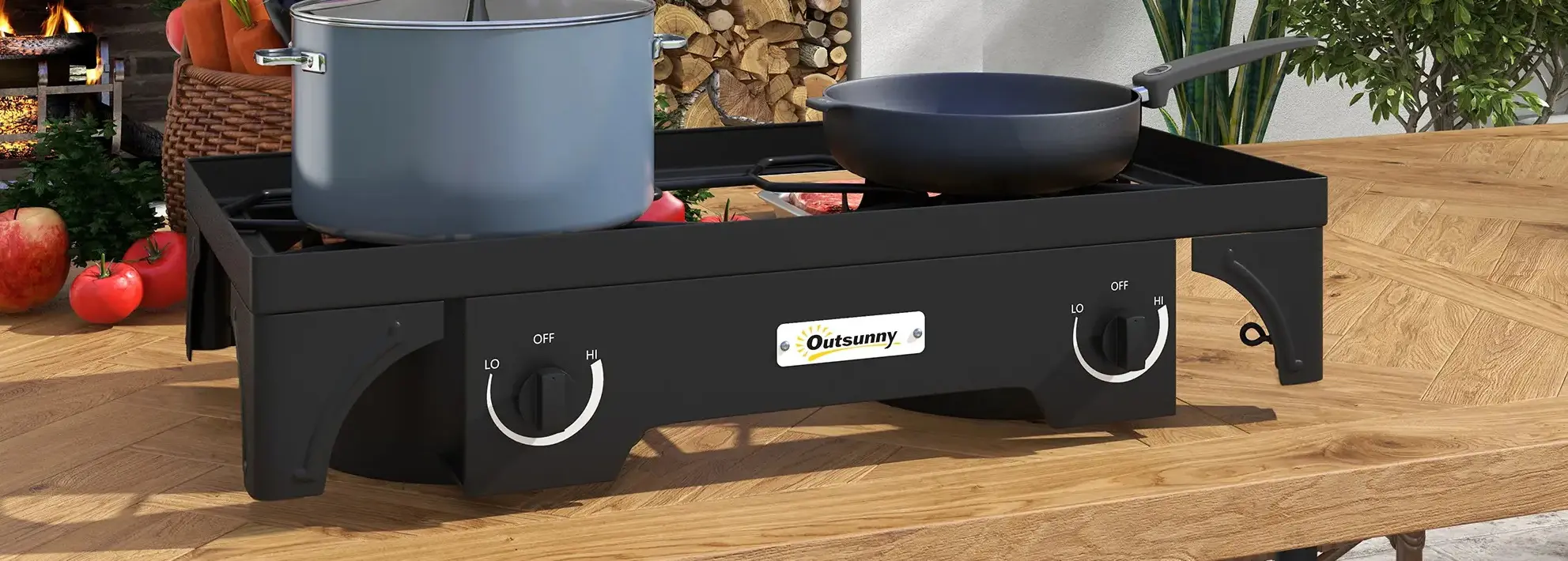 Газовая плита Outsunny A20-333V50BK (Black) - 6