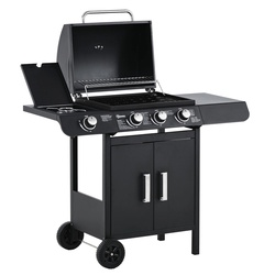 Grill pe gaz Outsunny 846-064V91 (Black) Thumb