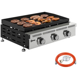 Grill pe gaz Outsunny 846-262V50BK (Black/Inox) Thumb