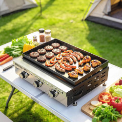 Grill pe gaz Outsunny 846-262V50BK (Black/Inox) Thumb