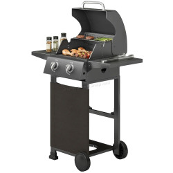 Grill pe gaz Outsunny 846-263V50BK (Black)
