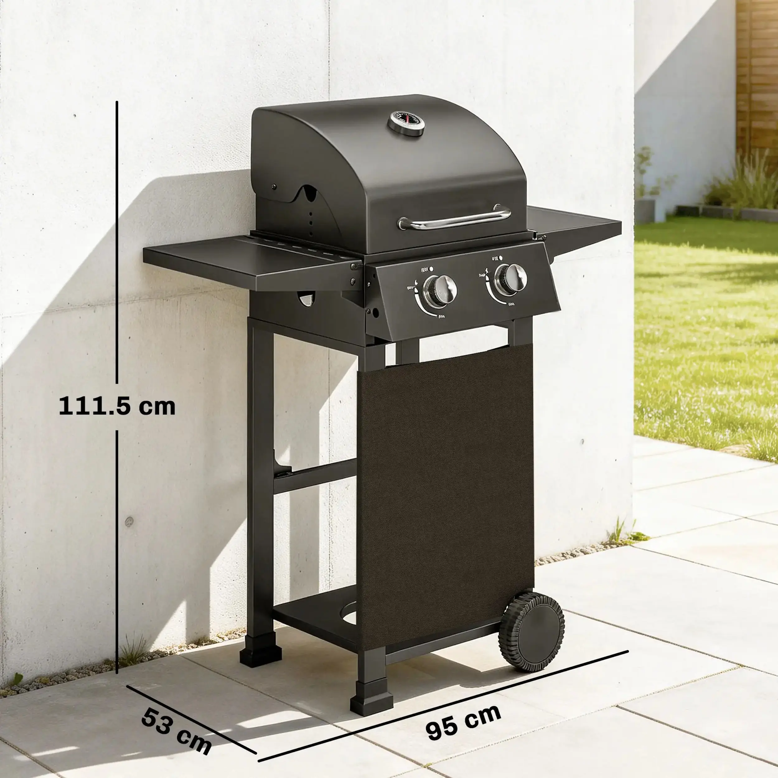 Газовый гриль Outsunny 846-263V50BK (Black) - 5